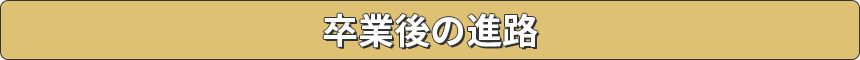 卒業後の進路