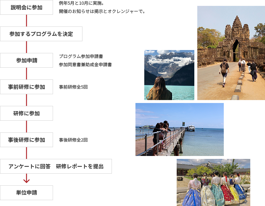 参加の流れ